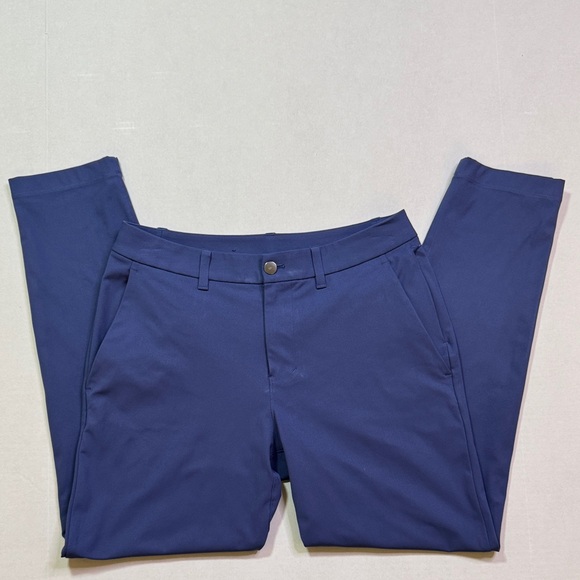 Lululemon Men’s ABC Trouser Pant slim Fit in blue size 29 - Picture 2 of 6